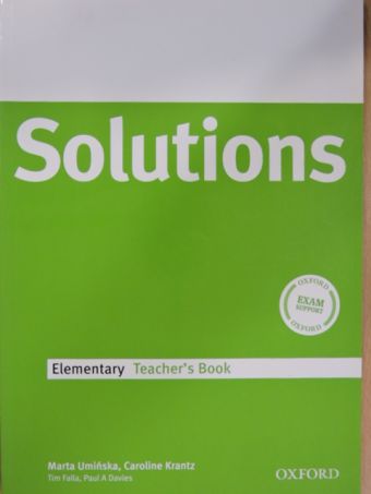 Caroline Krantz - Solutions - Elementary - Teacher's Book [antikvár]