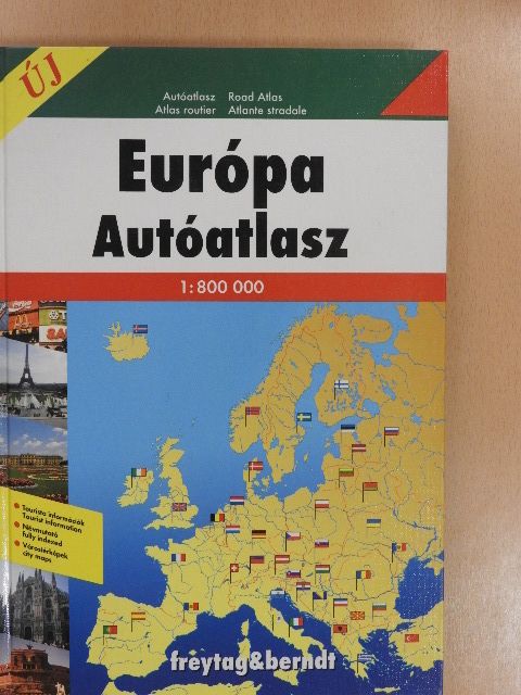 Európa Autóatlasz [antikvár]