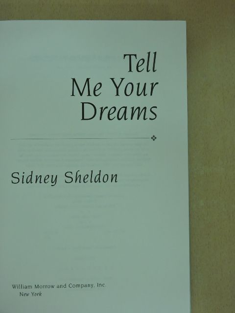 Sidney Sheldon - Tell Me Your Dreams [antikvár]