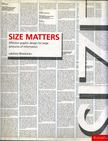 Lakshmi Bhaskaran - Size Matters: Effective graphic design for large amounts of information [antikvár]