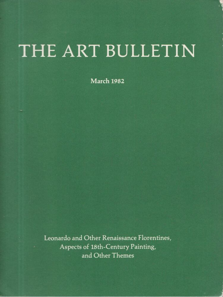 The Art Bulletin 1982/March [antikvár]