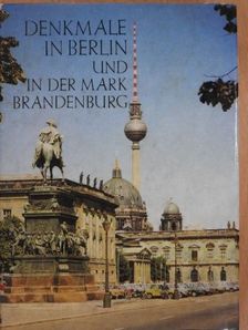 Günther Köpping - Denkmale in Berlin und in der Mark Brandenburg [antikvár]