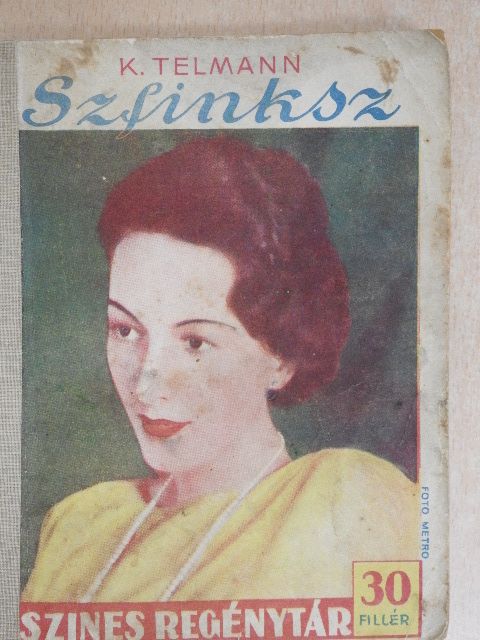 Konrad Telmann - Szfinksz [antikvár]