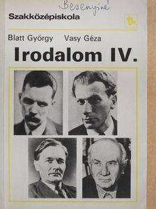Blatt György - Irodalom IV. [antikvár]