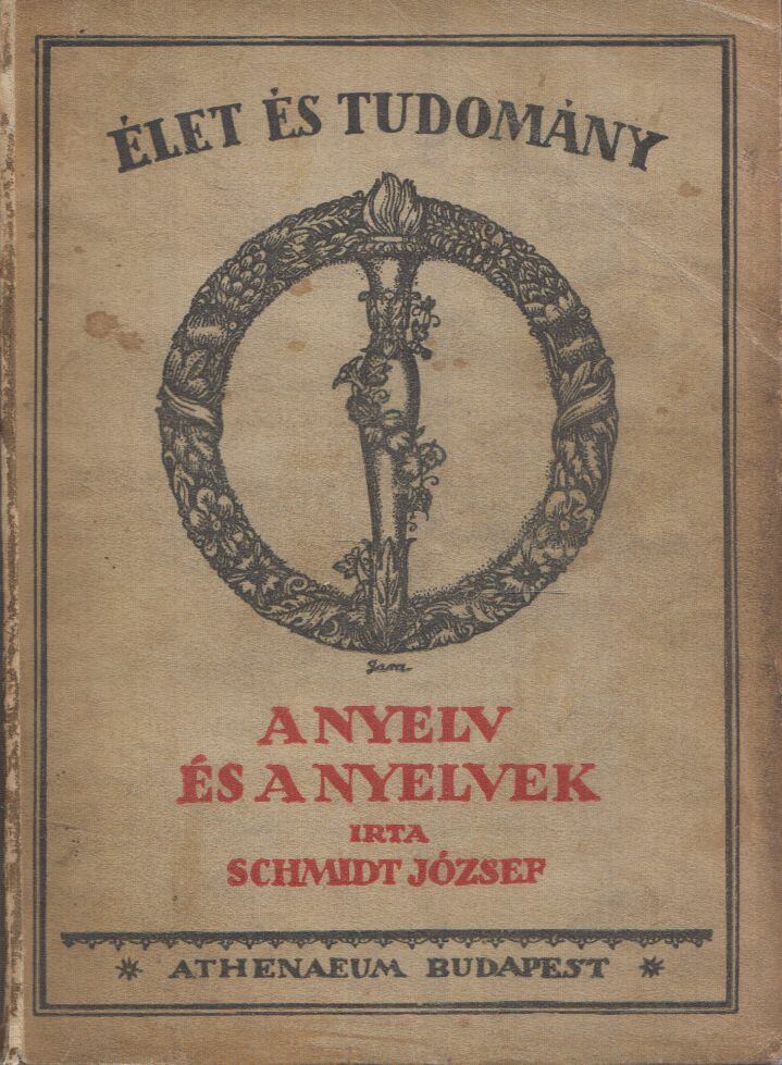 SCHMIDT JÓZSEF - A nyelv és a nyelvek [antikvár]