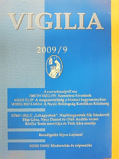 Érfalvy Lívia - Vigilia 2009. szeptember [antikvár]