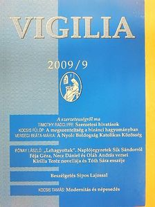 Érfalvy Lívia - Vigilia 2009. szeptember [antikvár]