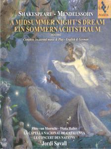 MENDELSSOHN - A MIDSUMMER NIGHT'S DREAM 4CD SAVALL