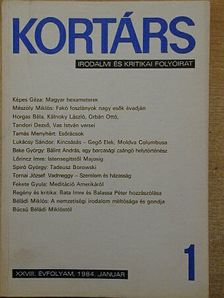 Balassa Péter - Kortárs 1984. január [antikvár]