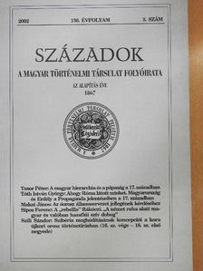 Makai János - Századok 2002/3. [antikvár]