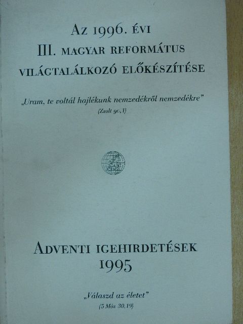 Adventi igehirdetések 1995 [antikvár]