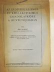 Irk Albert - Az individualizmus és kollektivizmus gondolatköre a büntetőjogban [antikvár]