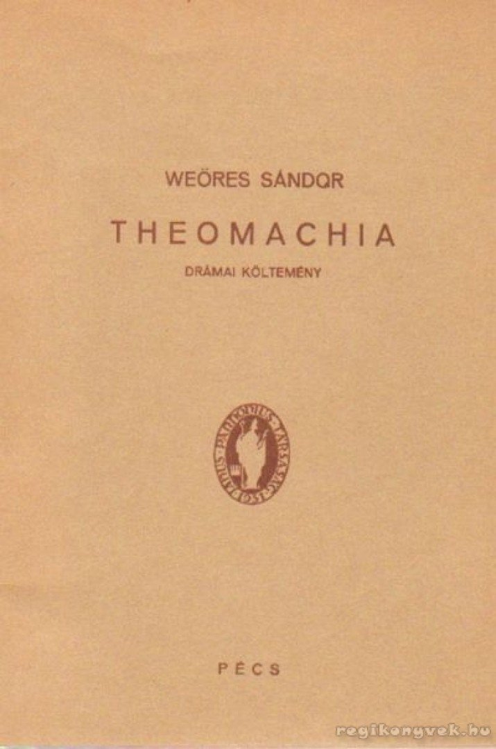 WEÖRES SÁNDOR - Theomachia [antikvár]