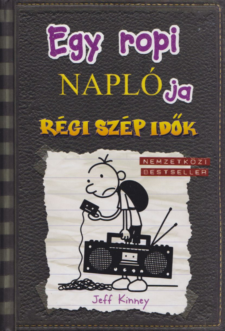 Jeff Kinney - Egy ropi naplója 10. - Régi szép idők [antikvár]