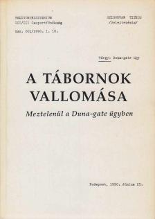 Horváth József - A tábornok vallomása [antikvár]