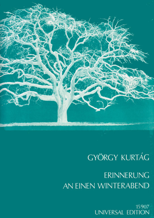 KURTÁG - ERINNERUNG AN EINEN WINTERABEND OP.8 FÜR SOPRAN, VIOLINE UND CYMBAL