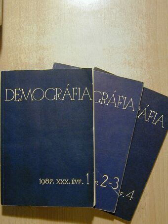 Dr. Cseh Imre - Demográfia 1987. [antikvár]