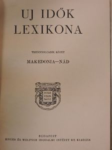 Uj Idők Lexikona 18. (töredék) [antikvár]
