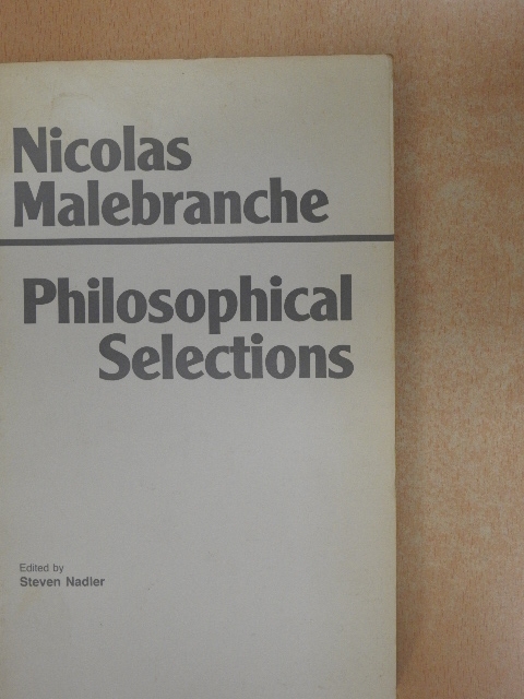 Malebranche - Philosophical Selections [antikvár]