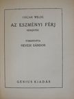 Oscar Wilde - Az eszményi férj [antikvár]
