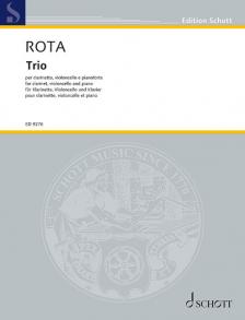ROTA NINO - TRIO PER CLARINETTO, VIOLONCELLO AND PIANOFORTE STIMMEN