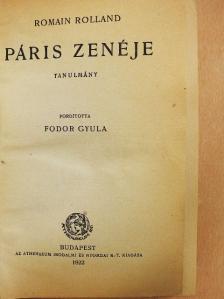 C. H. Herford - Páris zenéje/A vidám tudomány/A tudomány/A szépség lényege és értéke/Vázlatok a zeneművészet új esztétikájához/Shakespeare/Arany János [antikvár]