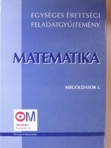 Hortobágyi István - Matematika megoldások I. [antikvár]