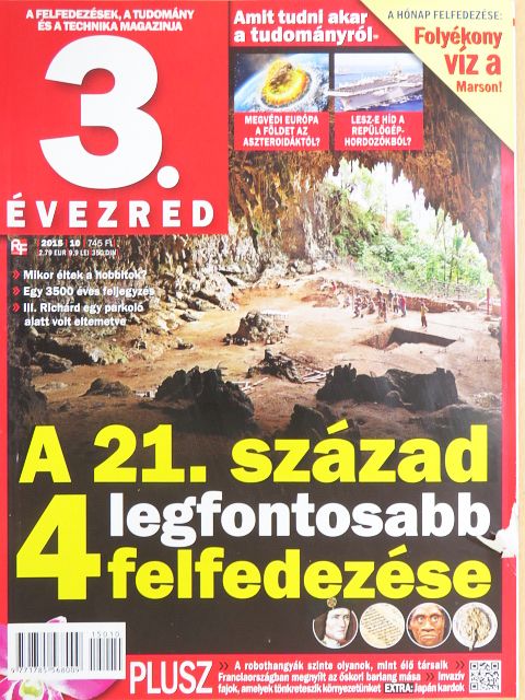 3. Évezred 2015. október [antikvár]