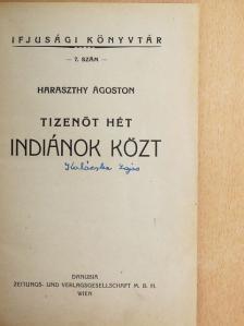 Haraszthy Ágoston - Tizenöt hét indiánok közt [antikvár]
