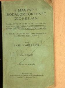 Sassi Nagy Lajos - Magyar irodalomtörténet dióhéjban [antikvár]