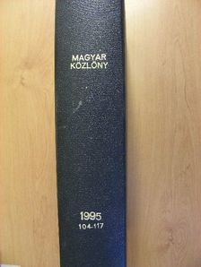 Magyar Közlöny 1995. december 1-29. [antikvár]