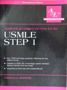 David Johnson - Appleton & Lange's Review for the USMLE Step 1 [antikvár]