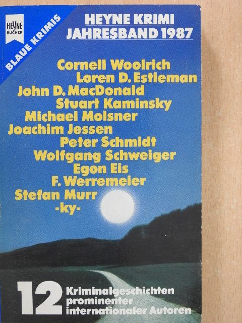 Cornell Woolrich - Heyne Krimi Jahresband 1987 [antikvár]