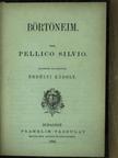 Silvio Pellico - Börtöneim [antikvár]