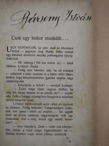 gróf Teleki Sándorné - Csak egy bokor muskátli [antikvár]