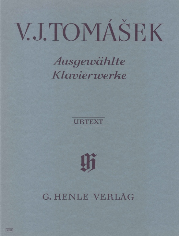 TOMÁSEK, V.J. - AUSGEWAEHLTE KLAVIERWERKE URTEXT (DANA ZAHN/HANS-MARTIN THEOPOLD)