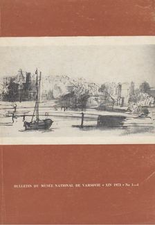 Jan Bialostocki - Bulletin du Musée National de Varsovie XIV 1973 No. 1-4 [antikvár]