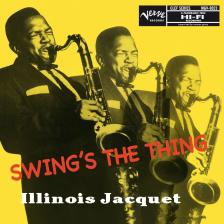 SWING`S THE THING LP ILLINOIS JACQUET