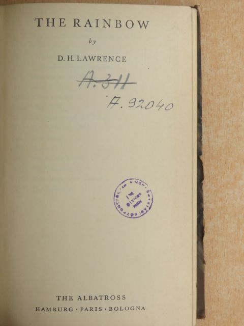 D. H. Lawrence - The Rainbow [antikvár]