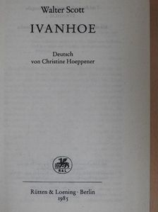 Walter Scott - Ivanhoe [antikvár]