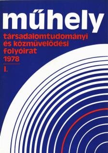 Gecsényi Lajos - Műhely 1978/1. [antikvár]
