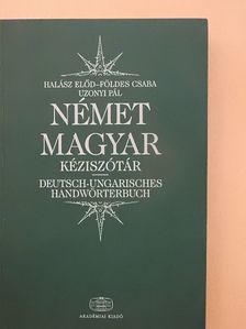 Földes Csaba - Német-magyar kéziszótár [antikvár]