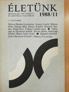 Aranyi László - Életünk 1988/11. [antikvár]
