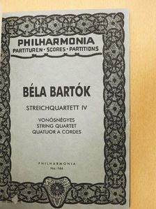 Bartók Béla - Streichquartett IV-V. [antikvár]