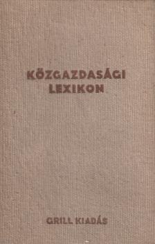 Heller Farkas - Közgazdasági lexikon [antikvár]