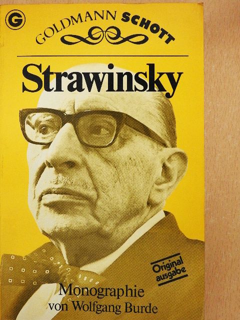 Wolfgang Burde - Strawinsky [antikvár]