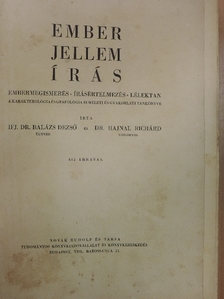 Dr. Hajnal Richárd - Ember, jellem, írás [antikvár]