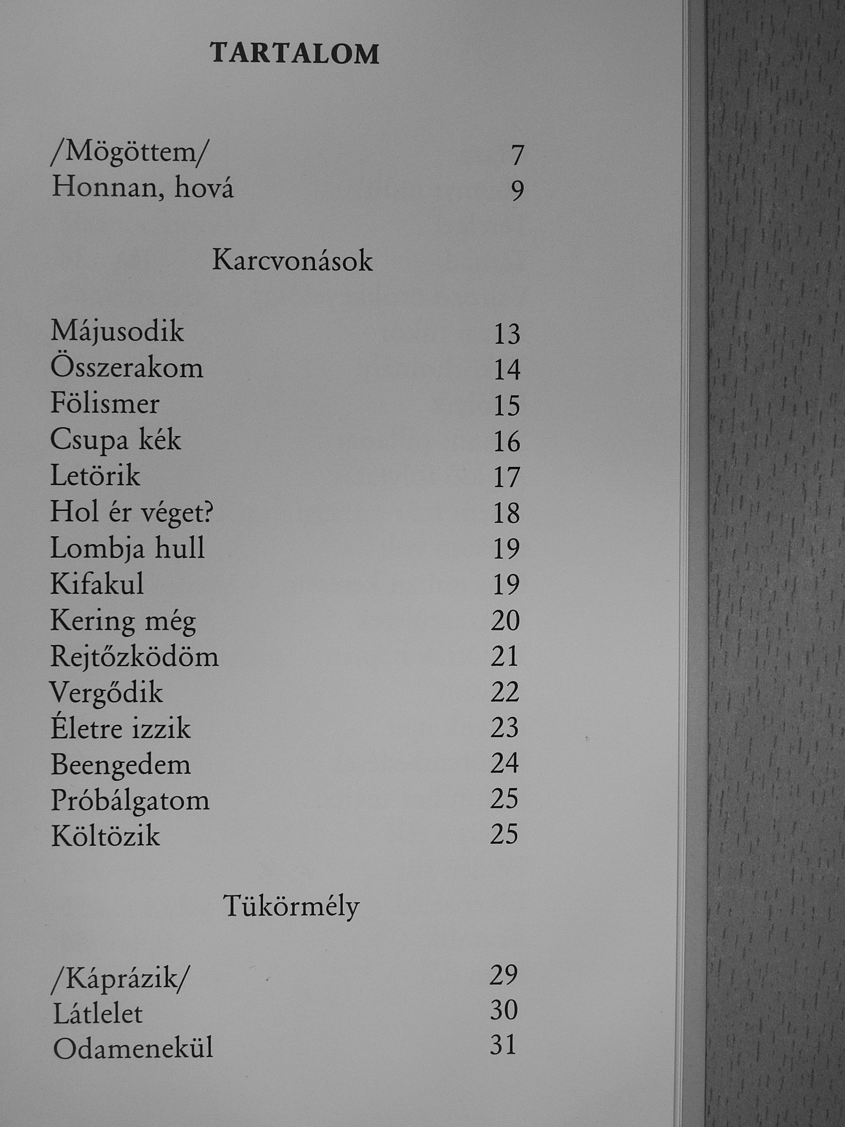 Szoliva János - Tükörmély (dedikált példány) [antikvár]