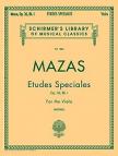 MAZAS - ETUDES SPECIALES OP.36, BK.I FOR THE VIOLA (MOGILL)