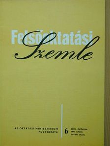 Bazsó Zoltán - Felsőoktatási Szemle 1979. június [antikvár]